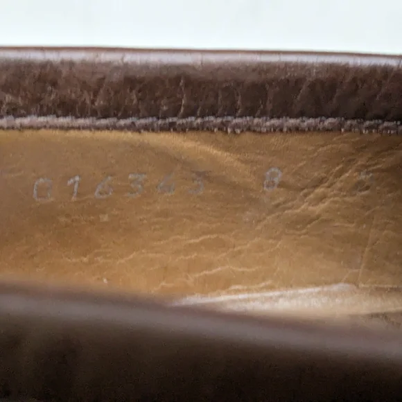 Gucci Horsebit Loafers Brown Leather Men 8 D Rubber - Picture 5 of 16